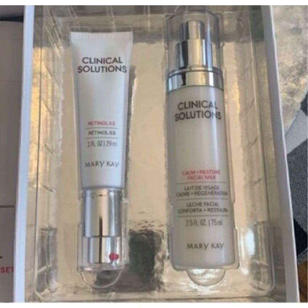 Mary Kay Clinical Solutions Box Set Age Fighting Skincare Retinol .5 Giftbox New - Picture 6 of 12